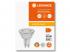 LEDVANCE , LED REFLECTOR PAR16 S , LED égő , GU10 , 4.7 W , 4000 K , Hideg fehér , Dimmelhető , IP20 , Átlátszó