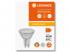 LEDVANCE , LED REFLECTOR PAR16 S , LED égő , GU10 , 6.7 W , 4000 K , Hideg fehér , Dimmelhető , IP20 , Átlátszó