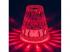 LED lámpatest , asztali , 2 Watt , USB , érintős , dimmelhető , RGBW , kristály hatású , Rábalux , SIGGY , 76004