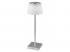 LED lámpatest , asztali , 4 Watt , USB , érintős , dimmelhető, CCT , IP44 , ezüst , Rábalux , Taena , 76013