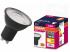 OSRAM , LED VALUE PAR16 BLACK , LED égő , GU10 , 6.9 W , 2700 K , Meleg fehér , IP20 , Fekete