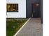 Rábalux , 77045 , Geleen , Napelemes lámpa , fekete , IP44 , 3000K , 4W