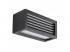 Rábalux , 77100 , Lublin , Kültéri fali lámpa , fekete , IP54 , 4000K , 10W