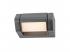 Rábalux , 77103 , Medna , Kültéri fali lámpa , antracit , IP54 , 3000K , 8W