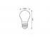 LED lámpa , égő , izzószálas hatás , filament , körte , E27 , 4W , természetes fehér , 
