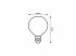 Rábalux , 79076 , Filament-LED , LED Filament , borostyán , IP20 , E27 , 1800K , 4W