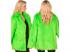 Neon zöld színű plüss szőrös kabát unisex felnőtt jelmez