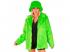 Neon zöld színű plüss szőrös kabát unisex felnőtt jelmez