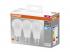 OSRAM , LED BASE CLASSIC A , LED égő , E27 , 10 W , 4000 K , Hideg fehér , IP20 , Fehér 3 db