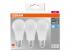 OSRAM , LED BASE CLASSIC A , LED égő , E27 , 10 W , 4000 K , Hideg fehér , IP20 , Fehér 3 db