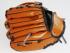 Junior baseball kesztyű labdával