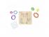 Eichhorn: Fa Montessori Geoboard  Formák, fantázia és finommotorika fejlesztése - Simba Toys