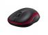 Logitech M185 vezeték nélküli piros notebook egér