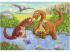 Puzzle 2x24 db - Dínók világa