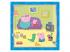 Peppa malac családja és barátai puzzle, 3x49 darab.