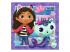 Gabby's Dollhouse puzzle, 3x49 darab.
