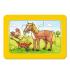 Jó barátok puzzle kicsiknek - 3x6 darabos