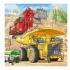 Nagy munkagépek puzzle, 3x49 darabos