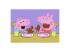 Peppa Malac vidám családja puzzle, 2x24 darabos.