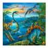Dinoszaurusz puzzle, 3x49 darabos