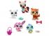 Littlest Pet Shop: Téli barátok 5db-os figura csomag 2.széria