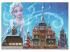 Puzzle 1000 db - Disney kastély Elza