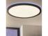 LED panel , 14.6W , RGB , CCT , dimmelhető , backlight effect , 29.5 cm , kerek , fekete , EGLO Connect.Z , Zigbee , ROVITO-Z ,