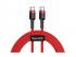 Baseus Cafule Type-C/Type-C PD2.0 60W 20V 3A QC3.0 1m piros töltő és adatkábel
