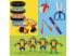 Play-Doh: Tini ninja teknőcök cowabunga creations játékszett - Hasbro