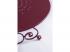 Etienne kerti asztal - 70x72 cm - bordeaux