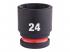 Milwaukee 1/2' Dugókulcsbetét hatlapú, gépi, rövid 24 mm - 1 db