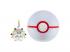 Pokémon Clip 'N' Go Togedemaru Premier Ball játékkészlet, 2 db.
