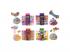 Play-Doh gyurma, slime mix és kiegészítők - 24 darab, többféle