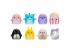 Squishmallows  Squish-a-longs játékfigura szett 8 db.