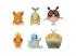 Pokémon harci akciófigura szett, 6 db-os csomag