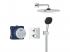 Grohe Precision Thermostat króm Rejtett zuhanyrendszer Vitalio Comfort 250