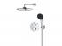 Grohe Precision Thermostat króm Rejtett zuhanyrendszer Vitalio Start 250