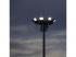 200W LED reflektor SMD fekete test 4000K 185 lm/W