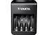 Varta LCD Plug Charger/4db AA 2100mAh akku/akku töltő