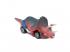 World of Dinosaurs lendkerekes dinó kisautó, 4 darabos szett, 13 cm