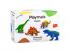 Playmais puffasztott kukorica építő játék szett: Classic Dinoworld  800 darabos