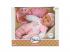 Baby Beau Baba cumisüveggel és előkével, 40cm
