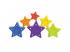 Little Stars: Színes csillag formájú toronyépíto bébijáték