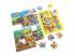 Rubble & Crew fa puzzle fa dobozban 3x24 darab