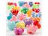 Figura akril gyöngyök több színben, 65g (kb 190db)