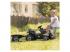 Smoby Farmer XL pedálos traktor pótkocsival, fekete