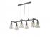 TRIO 307000688 GOTHAM 6 x E27 antik ezüst többágú függeszték