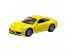 Welly: Porsche 911 (991) Carrera S sárga fém kisautó modell 1/64