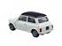 Welly: Mini Cooper 1300 fehér fém kisautó modell 1/64