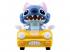 Stitch figura járművel, 6 cm, többfajta, 1 db